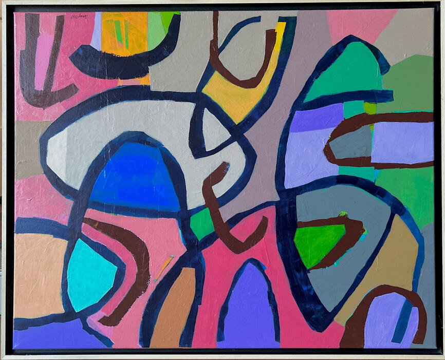 'Shape Worth a Thousand Words' (24" x 30")