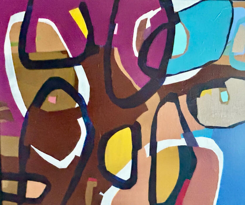 'Dark Skies Ahead' (20" x 24")