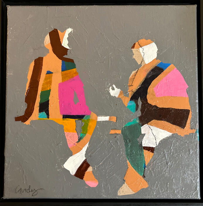 &#39;Then I Said...&#39; (12&quot; x 12&quot;)