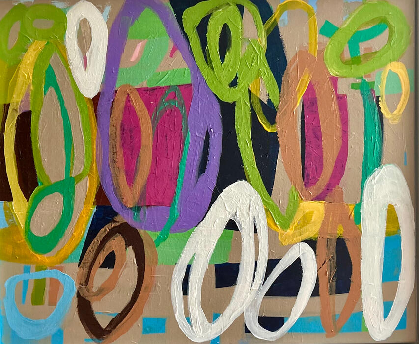 &#39;Circular Logic&#39; (21&quot; x 25&quot;)